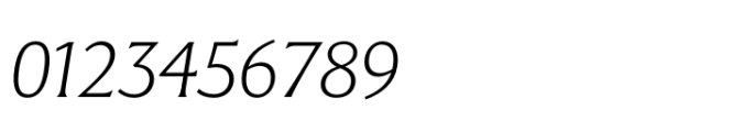 Pier52 Extra Light Italic Font OTHER CHARS