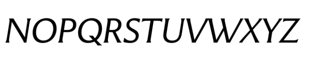 Pier52 Italic Font UPPERCASE