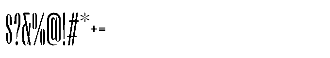 Pierknife Regular Font OTHER CHARS