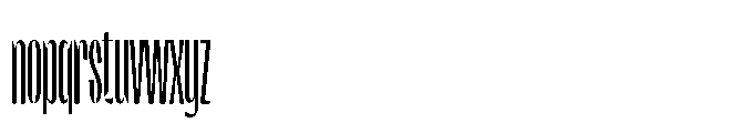 Pierknife Regular Font LOWERCASE