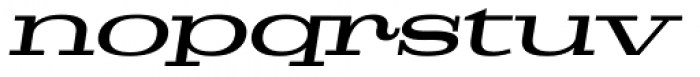 Pigeon Medium Italic Font LOWERCASE