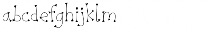 Pigeonpie Claw Font LOWERCASE