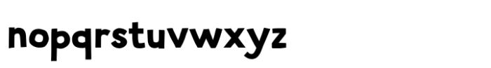 Pigmeo  Bold Font LOWERCASE