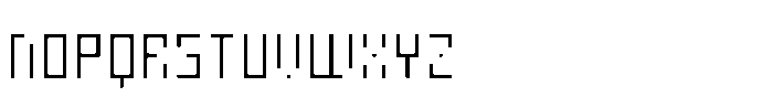 Piksel Core Light Font UPPERCASE