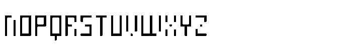 Piksel Core Regular Font UPPERCASE