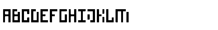 Piksel Core Semi Bold Font UPPERCASE