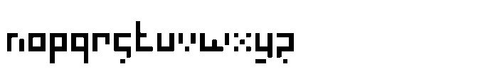 Piksel Core Semi Bold Font LOWERCASE