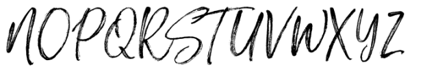 Pilamption Brush Font UPPERCASE