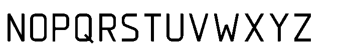 Pilatus ISO Pilatus-ISO Standard Font UPPERCASE