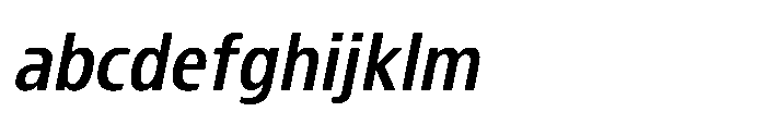 Pilea Medium Italic FONT