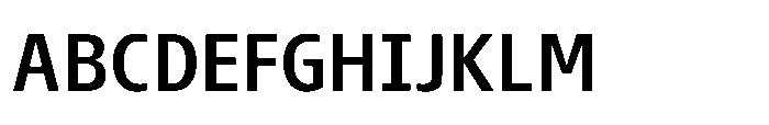 Pilea Medium Font UPPERCASE