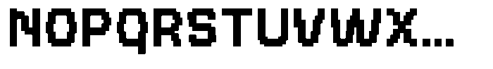 Pileup Bold Font UPPERCASE