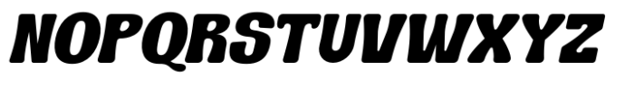 Pillbery Italic Font UPPERCASE
