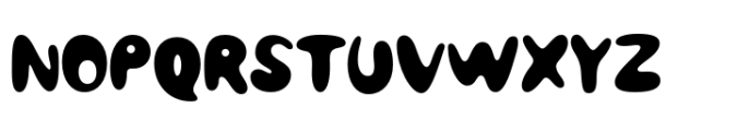 Pillowpop Font UPPERCASE