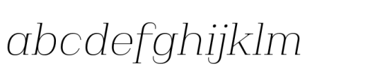Piman Extra Light Italic FONT