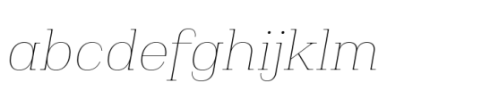 Piman Thin Italic FONT