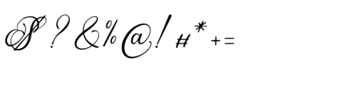Pimfloth Bartauly Regular Font OTHER CHARS