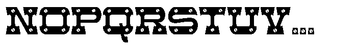Pinegrit Custome Regular Font UPPERCASE