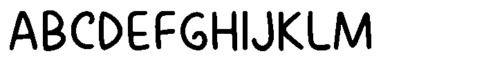 Pink Cupcake Font UPPERCASE