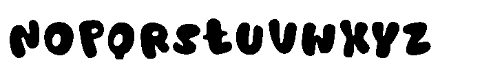Pink Sand Font LOWERCASE