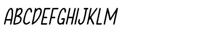 Pink Sky Italic Font UPPERCASE
