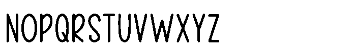 Pink Sky Regular Font UPPERCASE