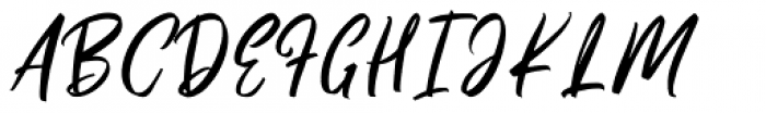 Pinkalova Handwritten Font UPPERCASE