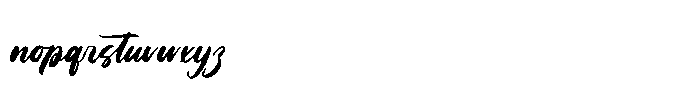 Pinkan Twistera  Italic Regular Font LOWERCASE
