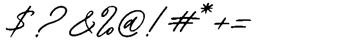 Pinkie Wonderly Regular Font OTHER CHARS
