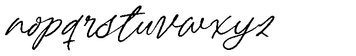 Pinkie Wonderly Regular Font LOWERCASE