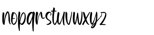 Pinktart Regular Font LOWERCASE