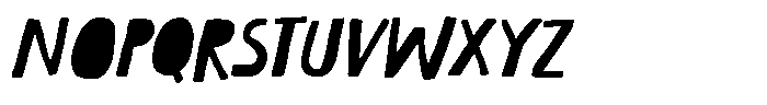 Pinktoner Block Font UPPERCASE