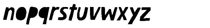 Pinktoner Block Font LOWERCASE