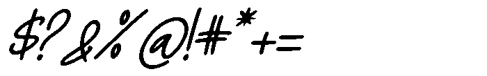Pinky Doodle Italic Italic Font OTHER CHARS