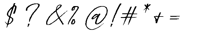 Pinky Gallito Regular Font OTHER CHARS