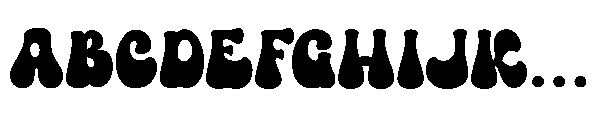 Pinky Honey Retro Regular Font UPPERCASE
