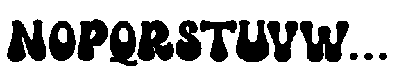 Pinky Honey Retro Regular Font LOWERCASE