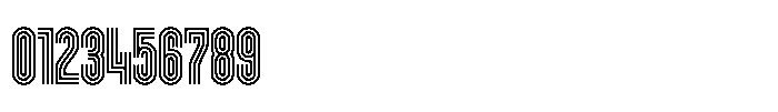 Pinstripe Font OTHER CHARS