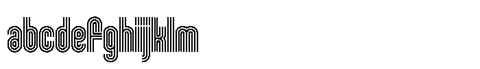 Pinstripe FONT