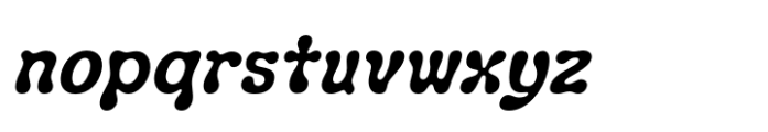Pintails Oblique Font LOWERCASE