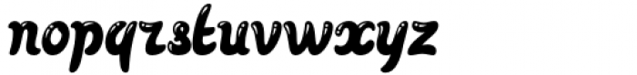 Pinup New Regular Font LOWERCASE