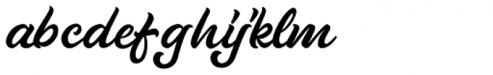 Pipetton Script Font LOWERCASE