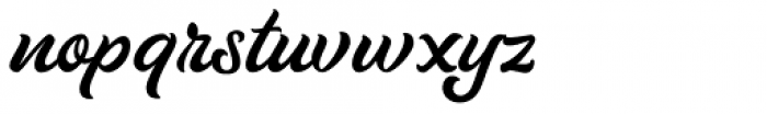Pipetton Script Font LOWERCASE