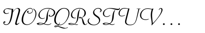 Piranesi Std Italic Font UPPERCASE