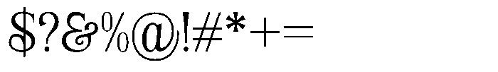 Pirhitipr Font OTHER CHARS