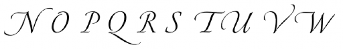 Pirouette Separate1 Font UPPERCASE