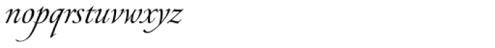 Pirouette Separate1 Font LOWERCASE