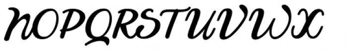Pistoletto Free Font UPPERCASE