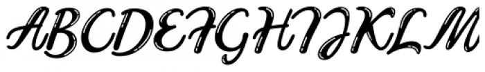 Pistoletto Regular Font UPPERCASE