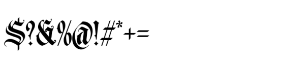 Piston Black Font OTHER CHARS